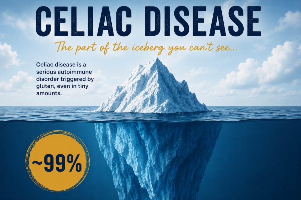 THE ICEBERG and CELIAC DISEASE