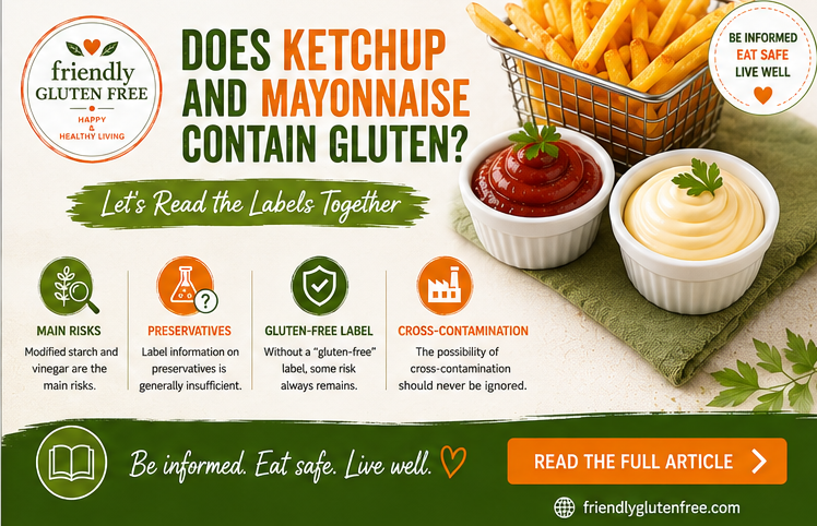 Does Ketchup and Mayonnaise Contain Gluten? Let’s Read the Labels Together