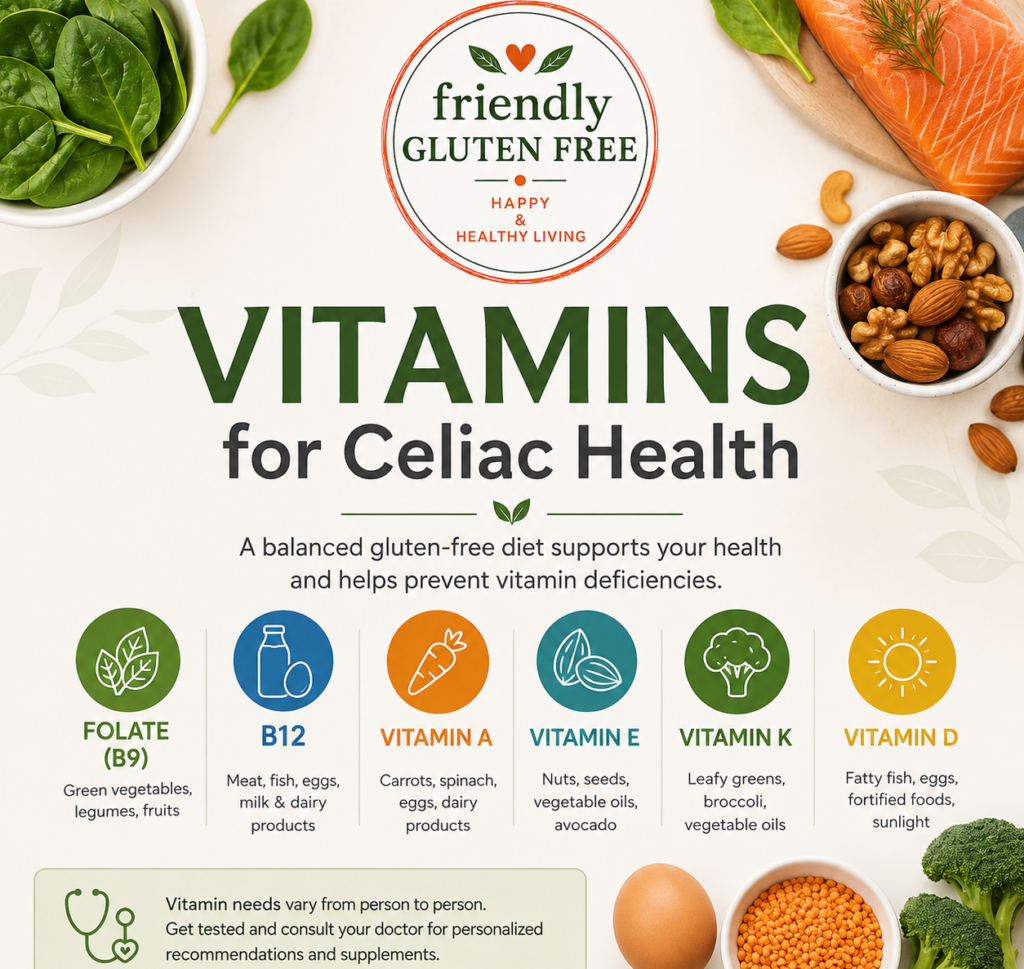 Gluten-Free Diet, Celiac Disease, and Vitamins